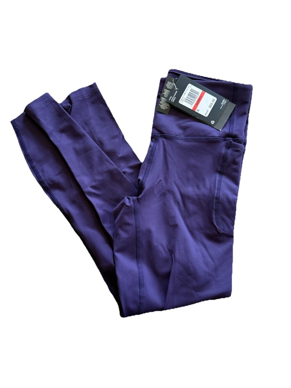 Under Armour Meridian Ankle Leggings Purple Switch/Metallic Silver XS (US 0-2) R